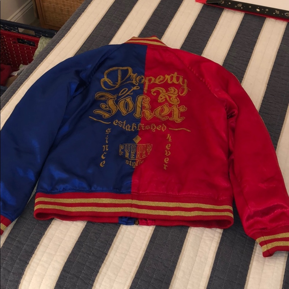 Harley Quinn Halloween jacket worn once.